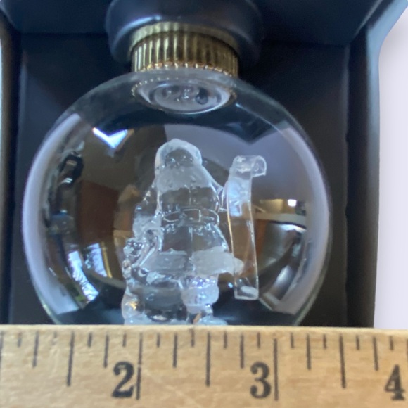 NWT Santa’s Best Holiday Radiance Illuminated Glass Ornament - Picture 12 of 13